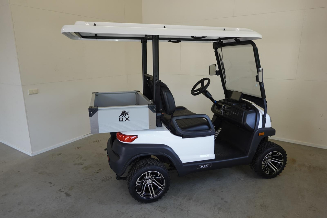 OX ZG2L 2-zits Golfkar met Laadbak Wit Nieuw - Xe golf: hình 5 OX ZG2L 2-zits Golfkar met Laadbak Wit Nieuw - Xe golf: hình 5