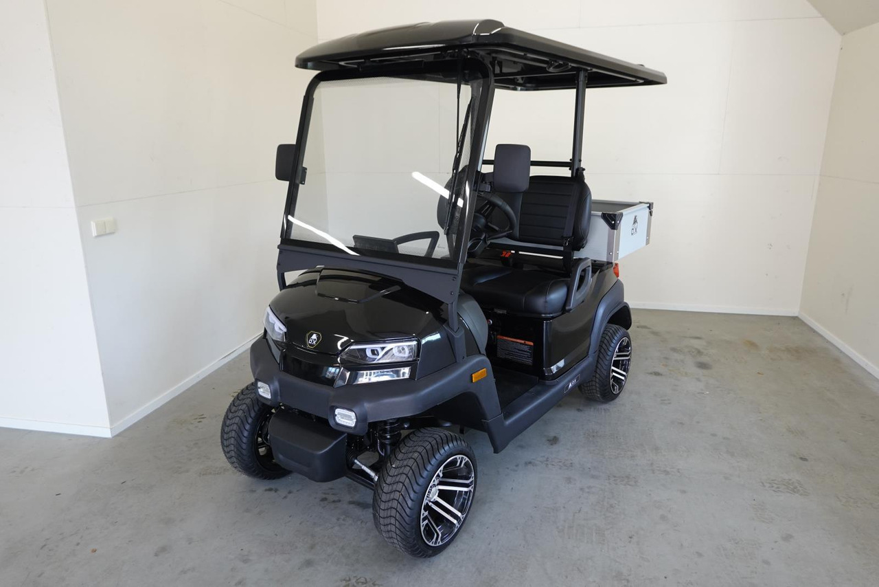 OX ZG2L 2-zits Golfkar met Laadbak Zwart Nieuw - Xe golf: hình 1 OX ZG2L 2-zits Golfkar met Laadbak Zwart Nieuw - Xe golf: hình 1