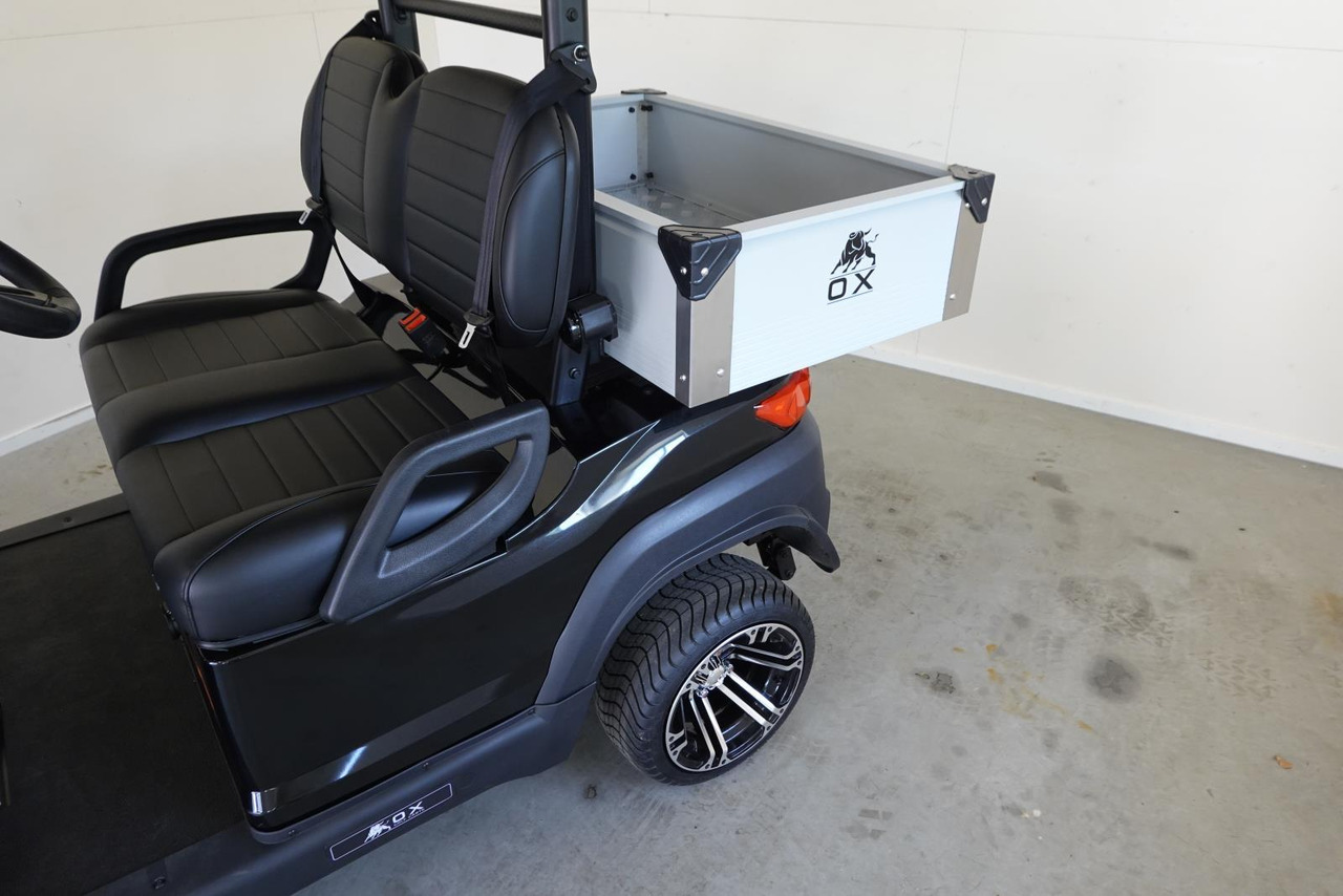 OX ZG2L 2-zits Golfkar met Laadbak Zwart Nieuw - Xe golf: hình 3 OX ZG2L 2-zits Golfkar met Laadbak Zwart Nieuw - Xe golf: hình 3