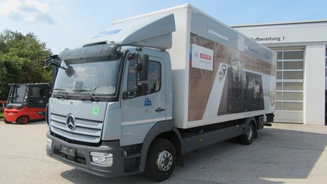 Xe tải hộp Mercedes-Benz 1224L Koffer LBW 2 to. Klima, neuer Tacho 4.1: hình 1