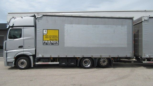 Mercedes-Benz Actros 5 2545LL inkl. Anhänger Voll. 115qm, - Xe tải thùng mui bạt: hình 4 Mercedes-Benz Actros 5 2545LL inkl. Anhänger Voll. 115qm, - Xe tải thùng mui bạt: hình 4