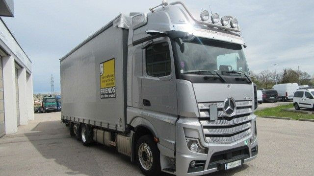 Mercedes-Benz Actros 5 2545LL inkl. Anhänger Voll. 115qm, - Xe tải thùng mui bạt: hình 3 Mercedes-Benz Actros 5 2545LL inkl. Anhänger Voll. 115qm, - Xe tải thùng mui bạt: hình 3