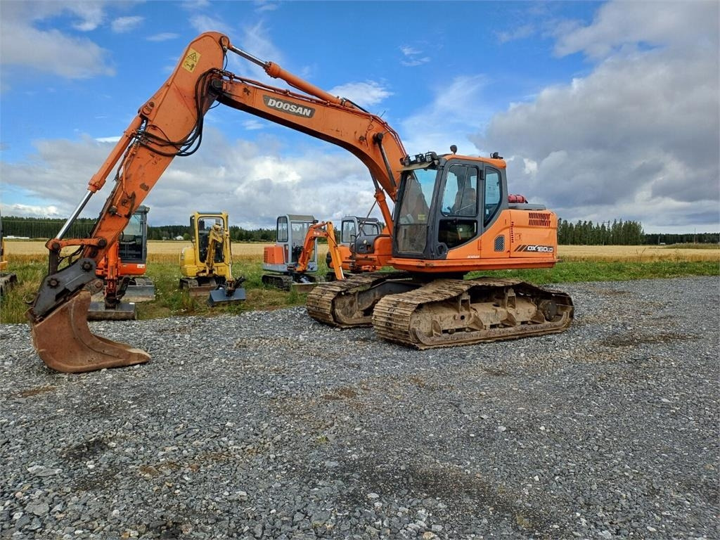 Doosan DX160LC Metsä alustalla - Máy xúc bánh xích: hình 1 Doosan DX160LC Metsä alustalla - Máy xúc bánh xích: hình 1