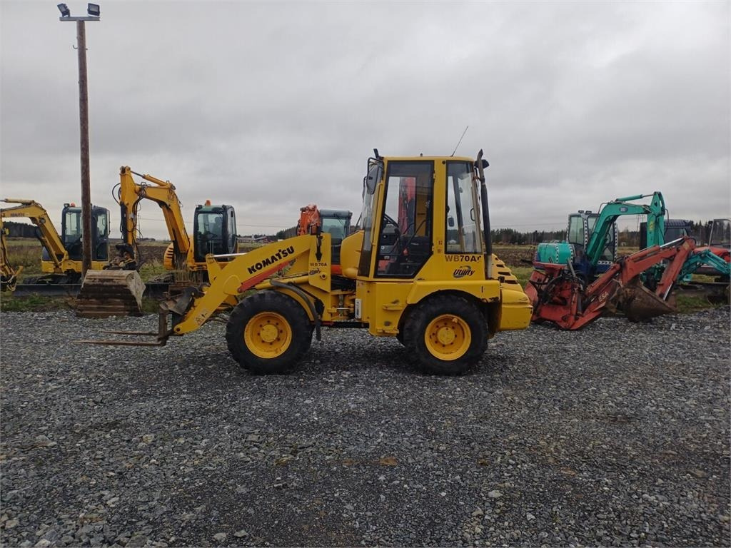 Komatsu WB70A Pyöräkuormaaja - Máy xúc lật bánh lốp: hình 2 Komatsu WB70A Pyöräkuormaaja - Máy xúc lật bánh lốp: hình 2