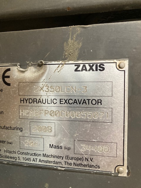 Pelle HITACHI - Máy xúc bánh xích: hình 3 Pelle HITACHI - Máy xúc bánh xích: hình 3