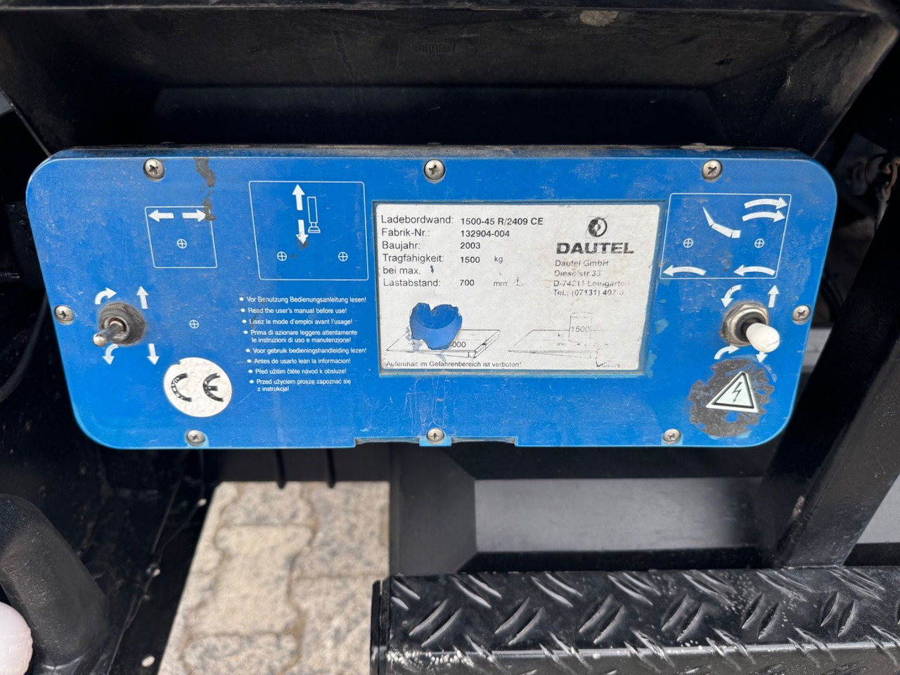 Xe van thùng mui bạt MAN 8. 163 /L2000/LBW-2T./2xAHK: hình 11