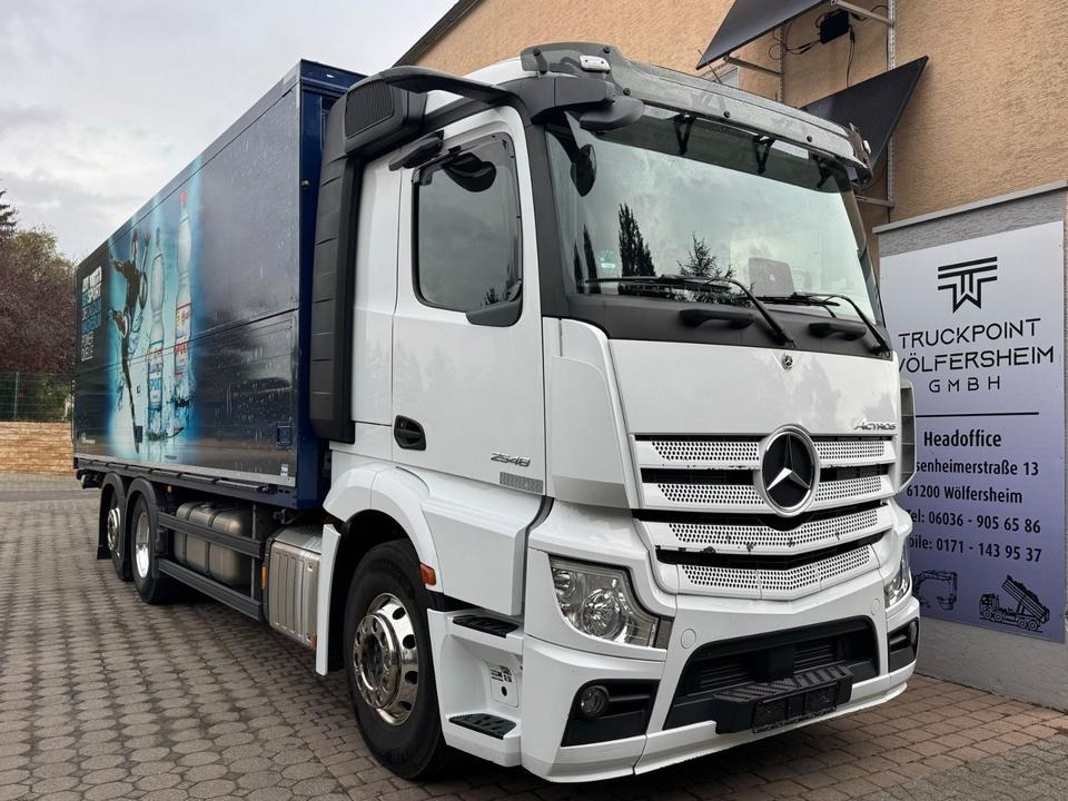 Mercedes-Benz Actros 2548L-/Lenk-Lift/Retarder/Mirror-Cam - Xe tải đồ uống: hình 1 Mercedes-Benz Actros 2548L-/Lenk-Lift/Retarder/Mirror-Cam - Xe tải đồ uống: hình 1