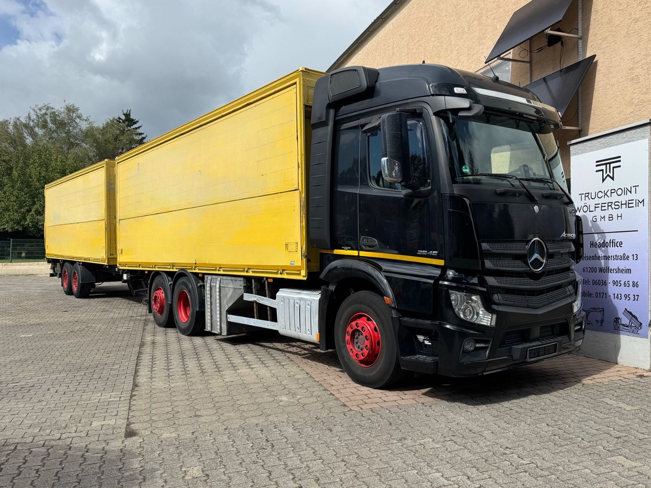 Mercedes-Benz Actros2545/2xLBW/Retarder/Lenk-Lift/Top-Zustand - Xe tải đồ uống: hình 1 Mercedes-Benz Actros2545/2xLBW/Retarder/Lenk-Lift/Top-Zustand - Xe tải đồ uống: hình 1