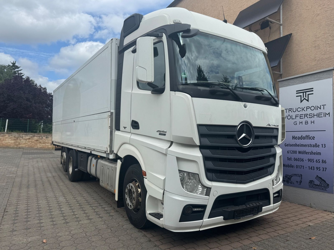 Mercedes-Benz Actros2545/Lift-Lenk/Mitnahmestp/Retder - Xe tải đồ uống: hình 1 Mercedes-Benz Actros2545/Lift-Lenk/Mitnahmestp/Retder - Xe tải đồ uống: hình 1