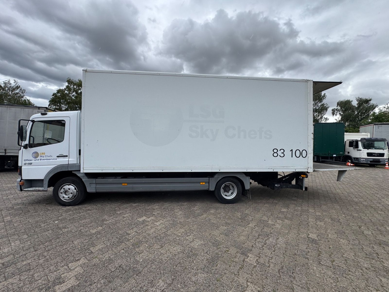 Mercedes-Benz Atego 815/LBW/B-L/KAMERA/ - Xe tải nhỏ thùng kín: hình 5 Mercedes-Benz Atego 815/LBW/B-L/KAMERA/ - Xe tải nhỏ thùng kín: hình 5