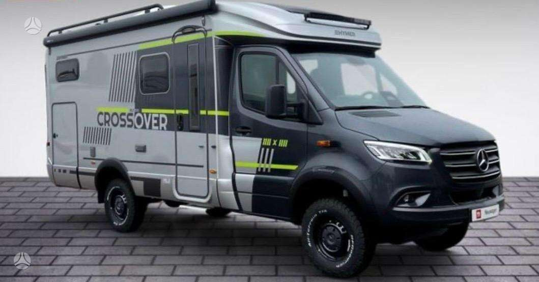 Hymer MLT 570 Cross Over - Xe cắm trại bán tích hợp: hình 1 Hymer MLT 570 Cross Over - Xe cắm trại bán tích hợp: hình 1