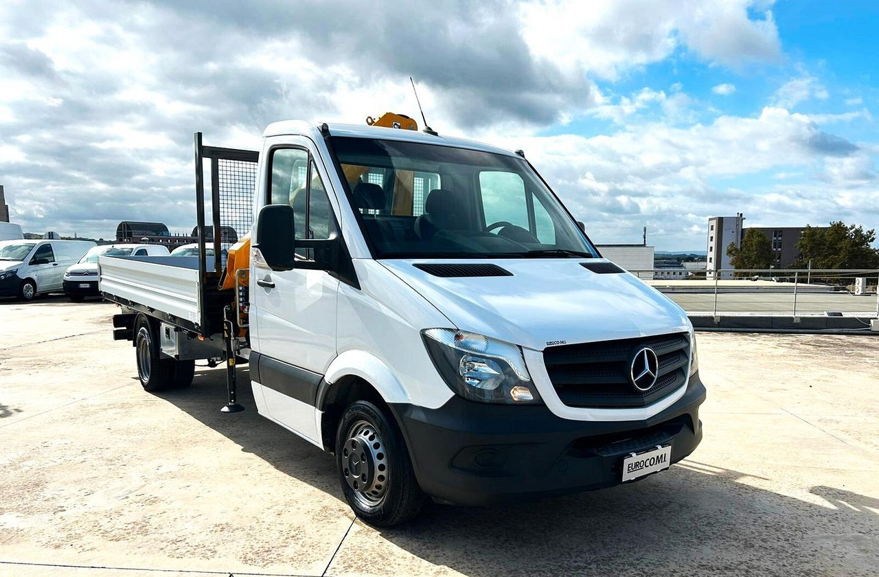 Mercedes Benz Sprinter 419 Cassone Fisso + Gru - Xe tải nhỏ phẳng: hình 3 Mercedes Benz Sprinter 419 Cassone Fisso + Gru - Xe tải nhỏ phẳng: hình 3