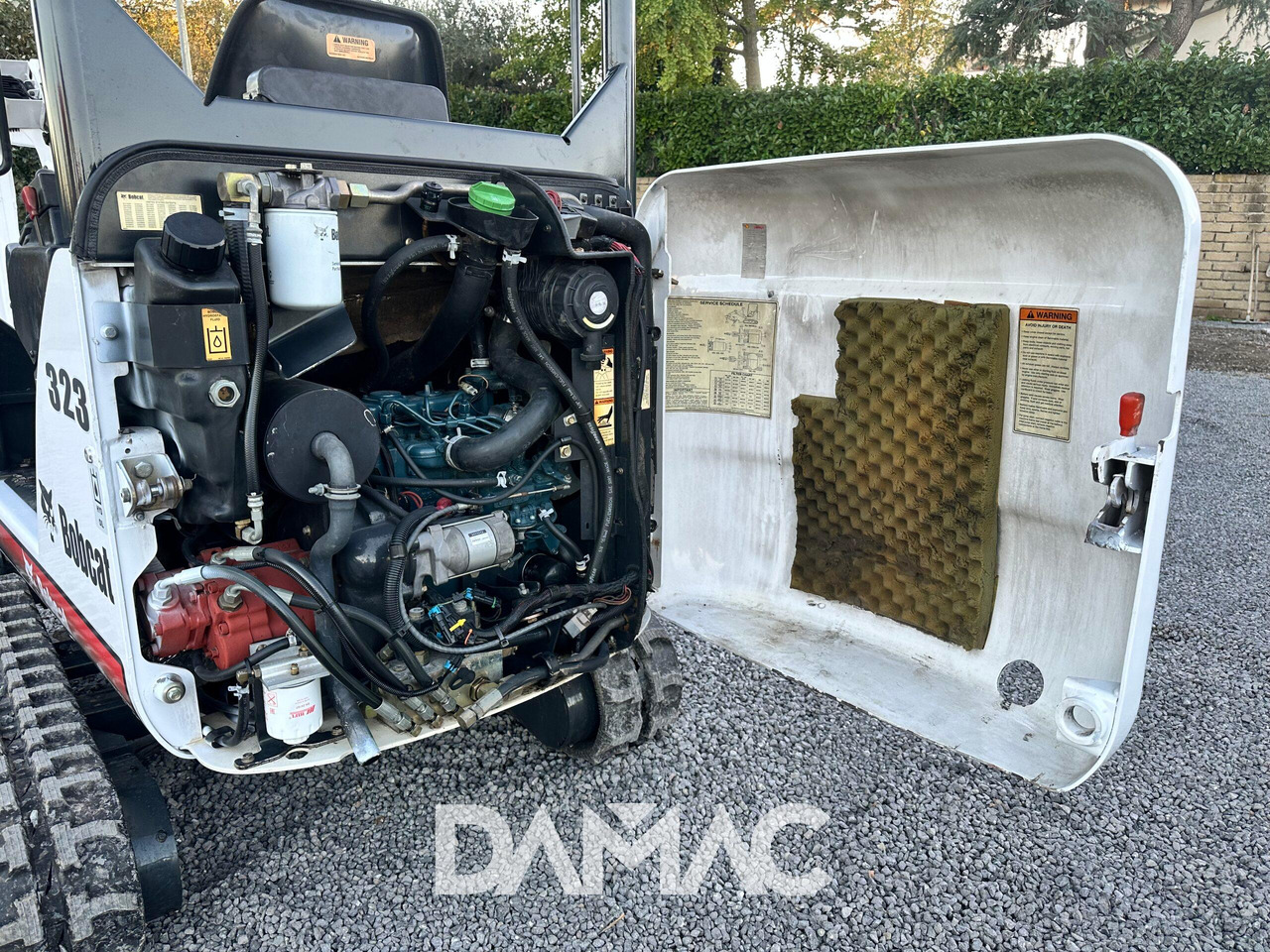 Máy xúc mini BOBCAT 323: hình 25