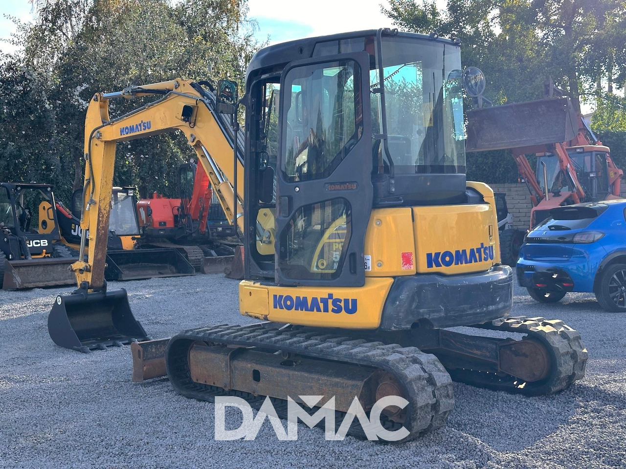 KOMATSU PC55MR-3 - Máy xúc mini: hình 3 KOMATSU PC55MR-3 - Máy xúc mini: hình 3