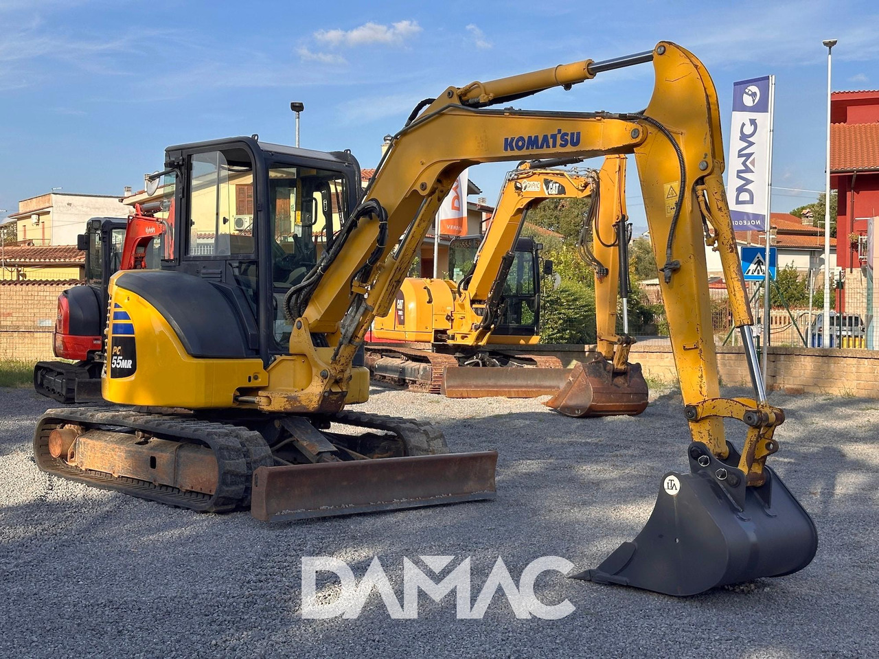 KOMATSU PC55MR-3 - Máy xúc mini: hình 1 KOMATSU PC55MR-3 - Máy xúc mini: hình 1