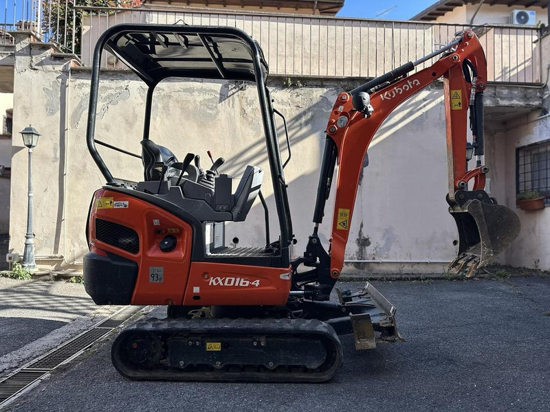 Kubota KX016-4 - Máy xúc mini: hình 2 Kubota KX016-4 - Máy xúc mini: hình 2