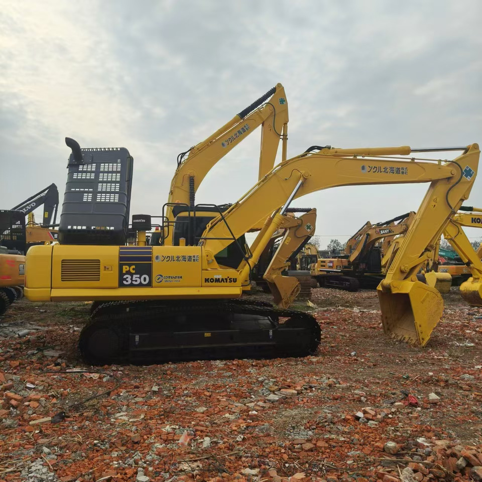 KOMATSU PC350 - Máy xúc bánh xích: hình 1 KOMATSU PC350 - Máy xúc bánh xích: hình 1