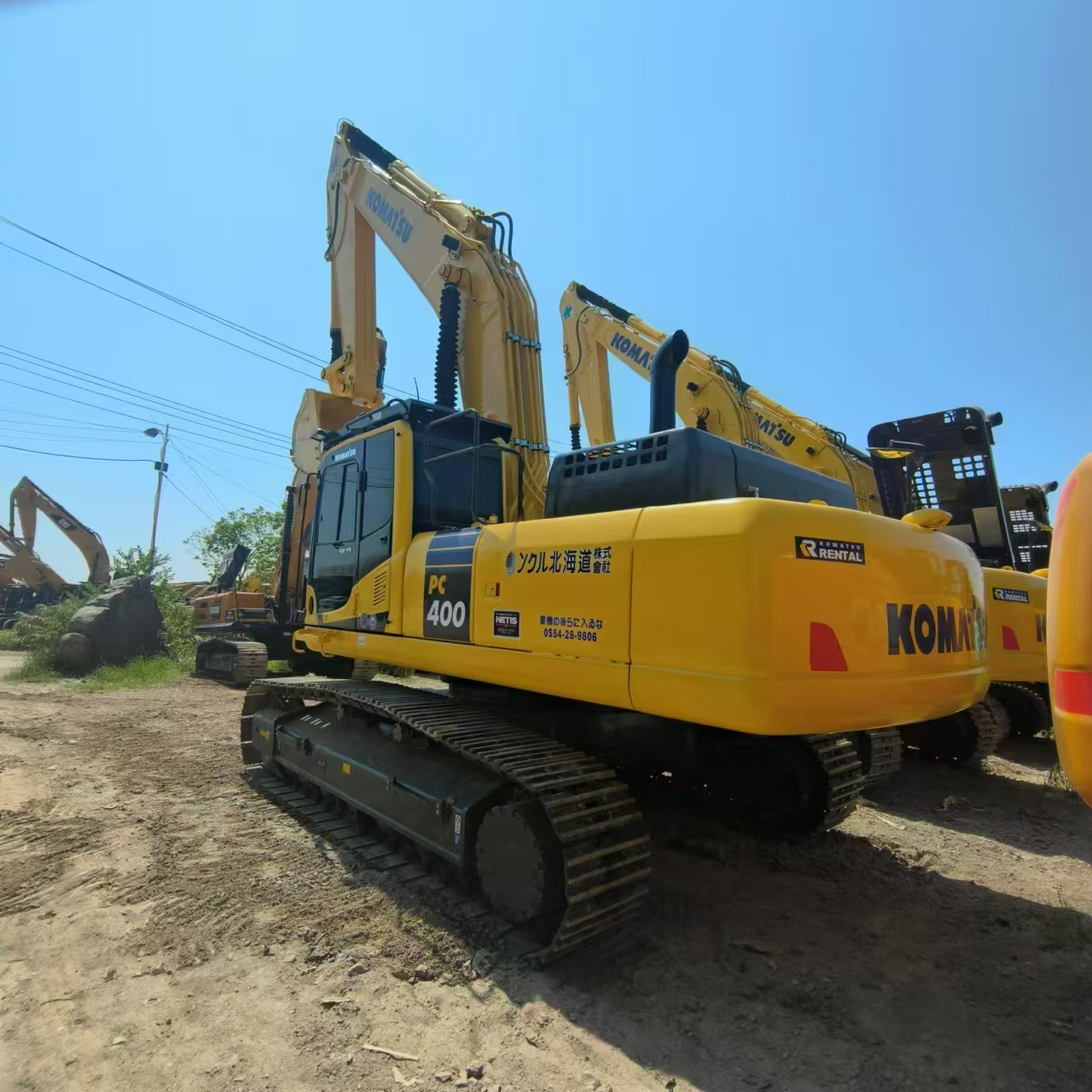 KOMATSU PC400 - Máy xúc bánh xích: hình 5 KOMATSU PC400 - Máy xúc bánh xích: hình 5