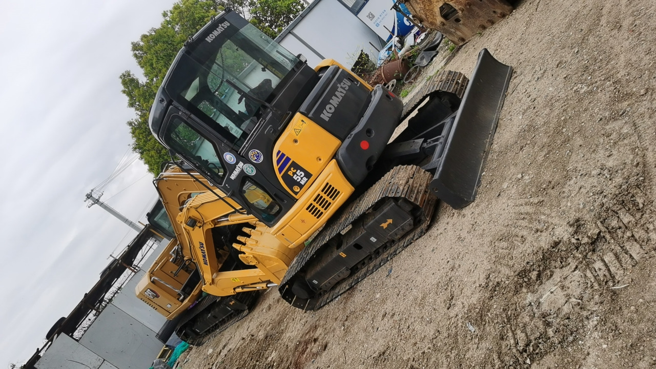 Komatsu pc55 - Máy xúc mini: hình 1 Komatsu pc55 - Máy xúc mini: hình 1