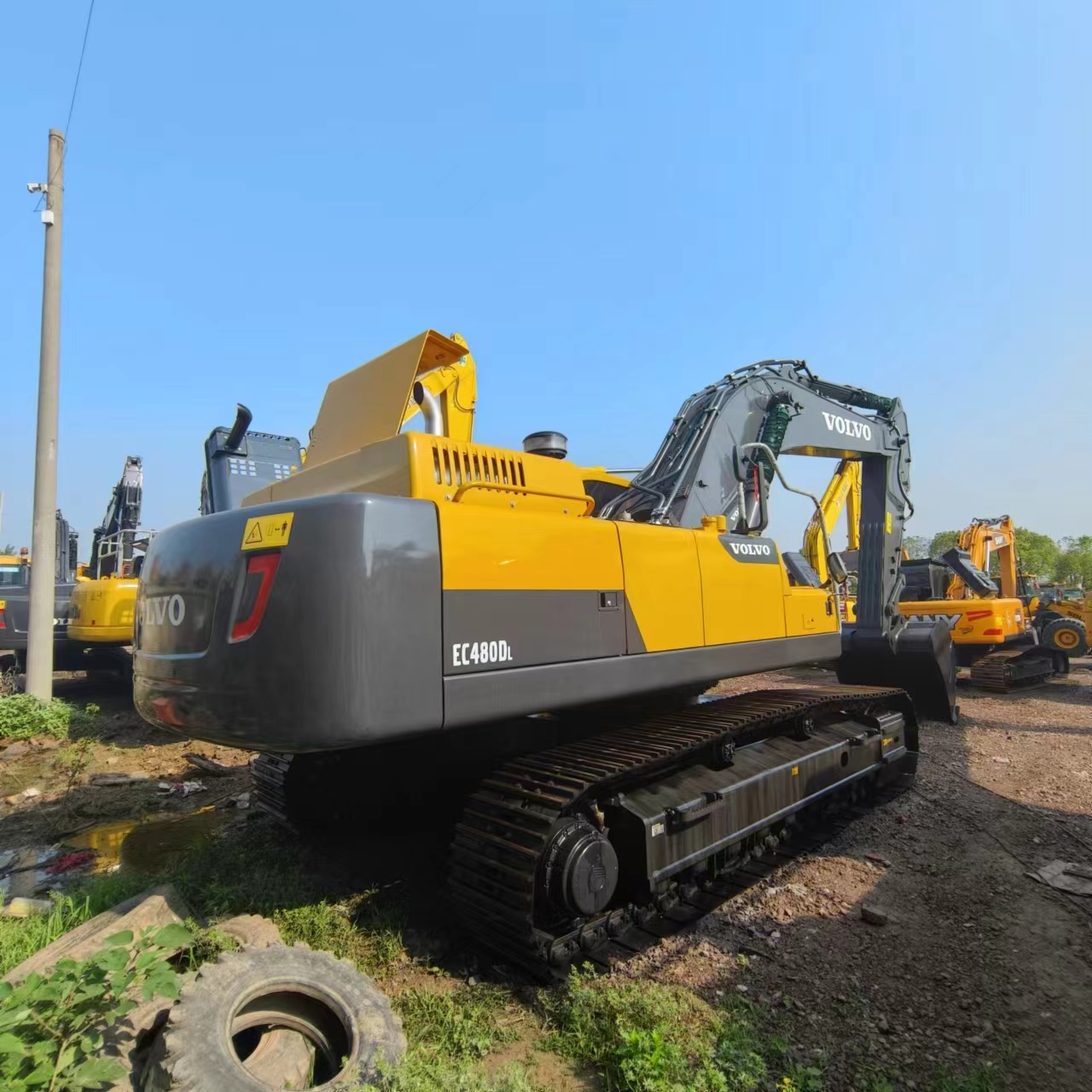 VOLVO EC480 - Máy xúc bánh xích: hình 3 VOLVO EC480 - Máy xúc bánh xích: hình 3