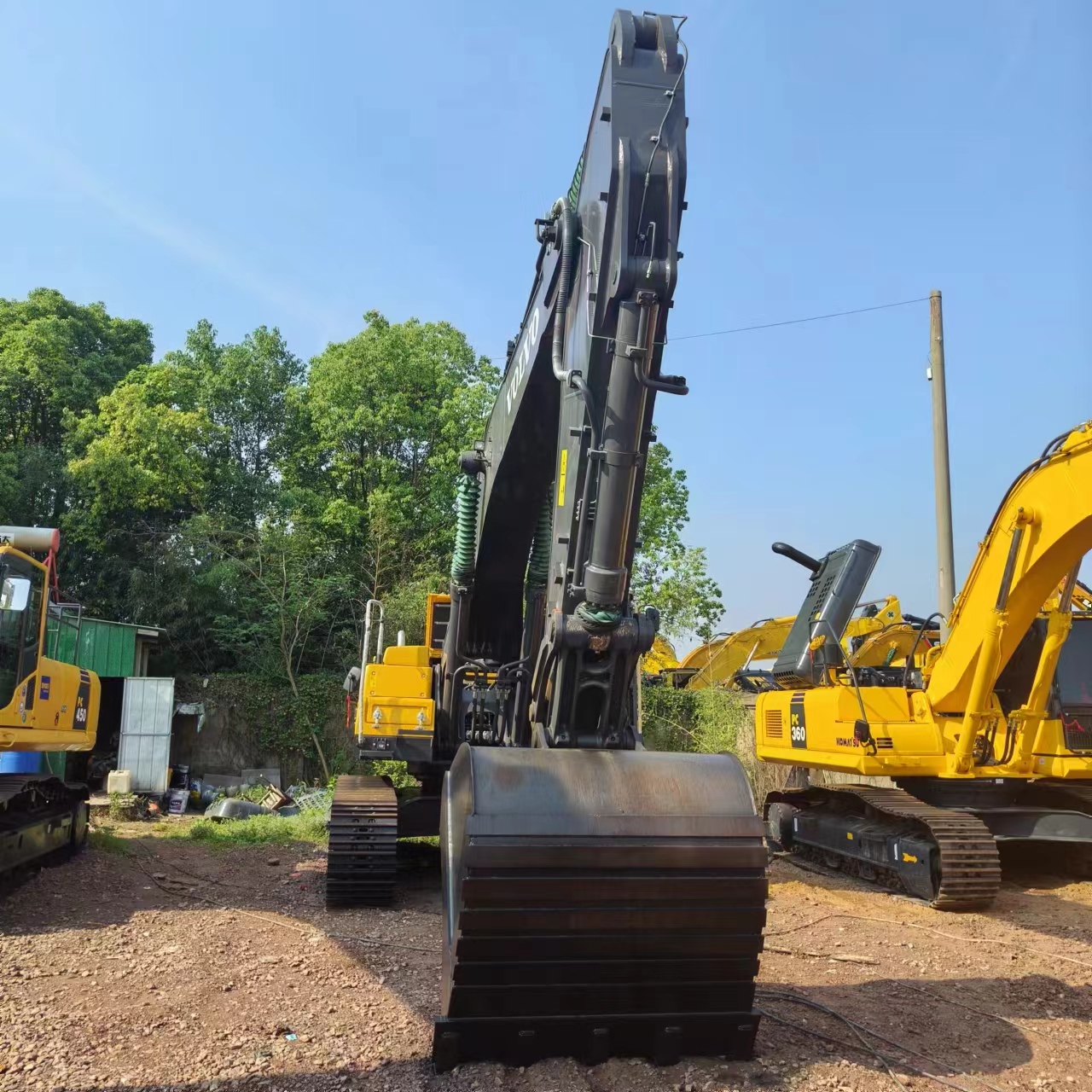 VOLVO EC480 - Máy xúc bánh xích: hình 4 VOLVO EC480 - Máy xúc bánh xích: hình 4