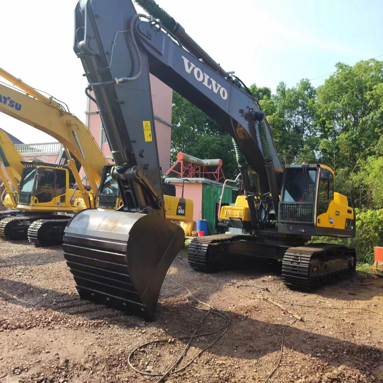 VOLVO EC480 - Máy xúc bánh xích: hình 5 VOLVO EC480 - Máy xúc bánh xích: hình 5