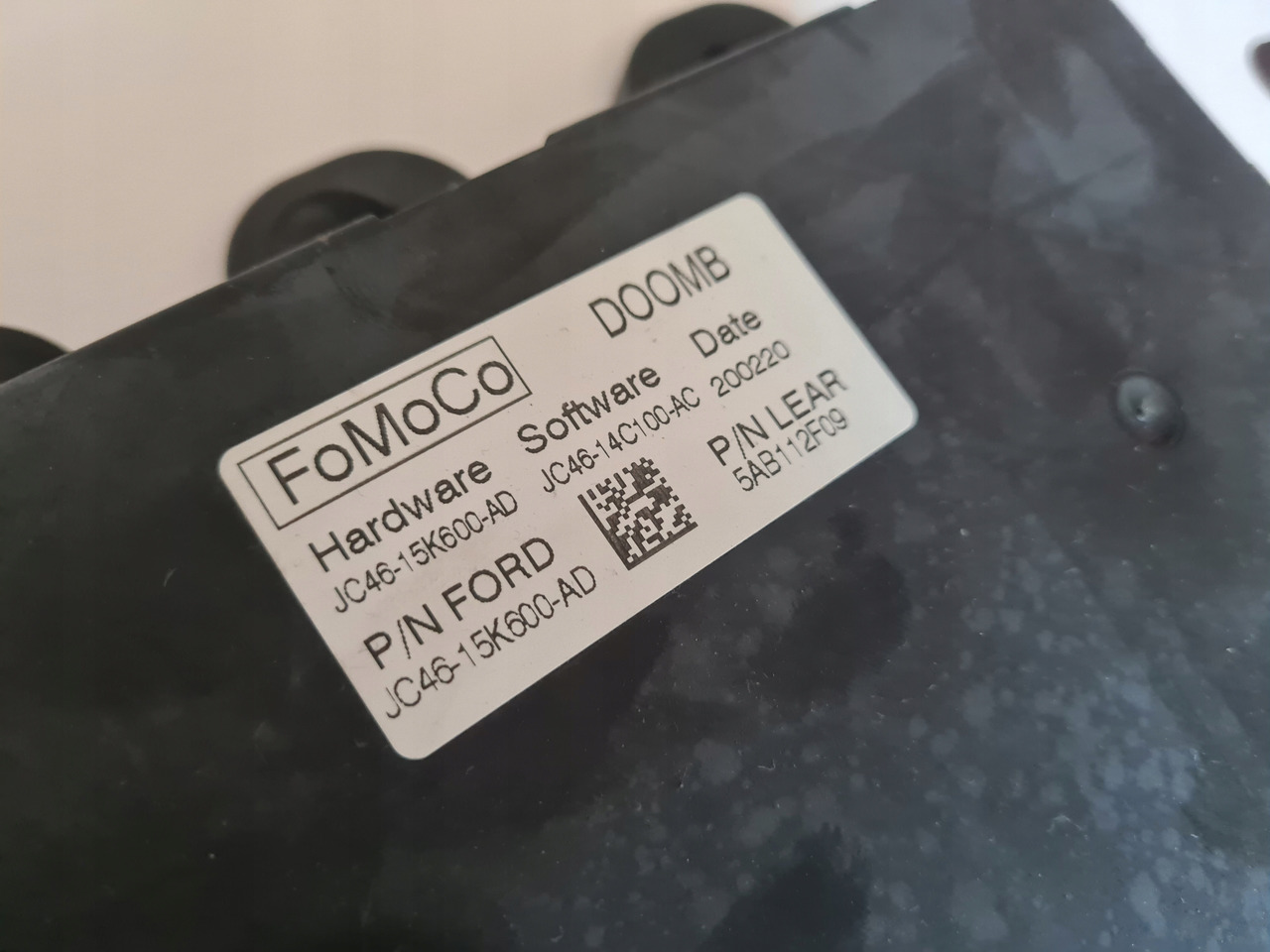 FORD STEROWNIK KOMPUTER FoMoCo DOOMB FORD F-MAX EURO 6 - ECU cho Xe tải: hình 4 FORD STEROWNIK KOMPUTER FoMoCo DOOMB FORD F-MAX EURO 6 - ECU cho Xe tải: hình 4