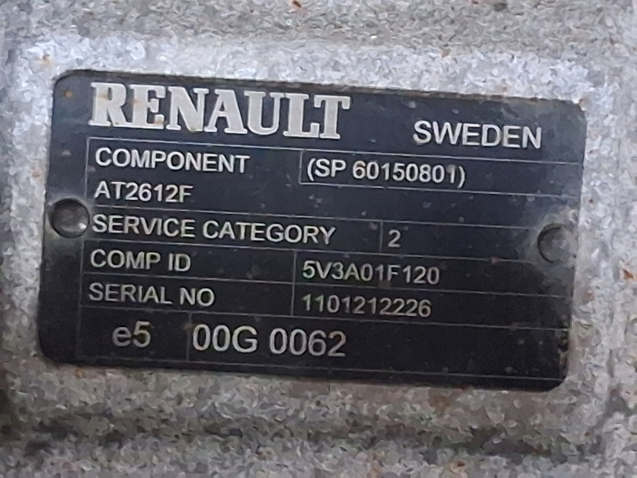 I-SHIFT RENAULT GAMA T EVO VOLVO FH 4 5 AUTOMAT AT2612 F RETARDER - Hộp số: hình 5 I-SHIFT RENAULT GAMA T EVO VOLVO FH 4 5 AUTOMAT AT2612 F RETARDER - Hộp số: hình 5