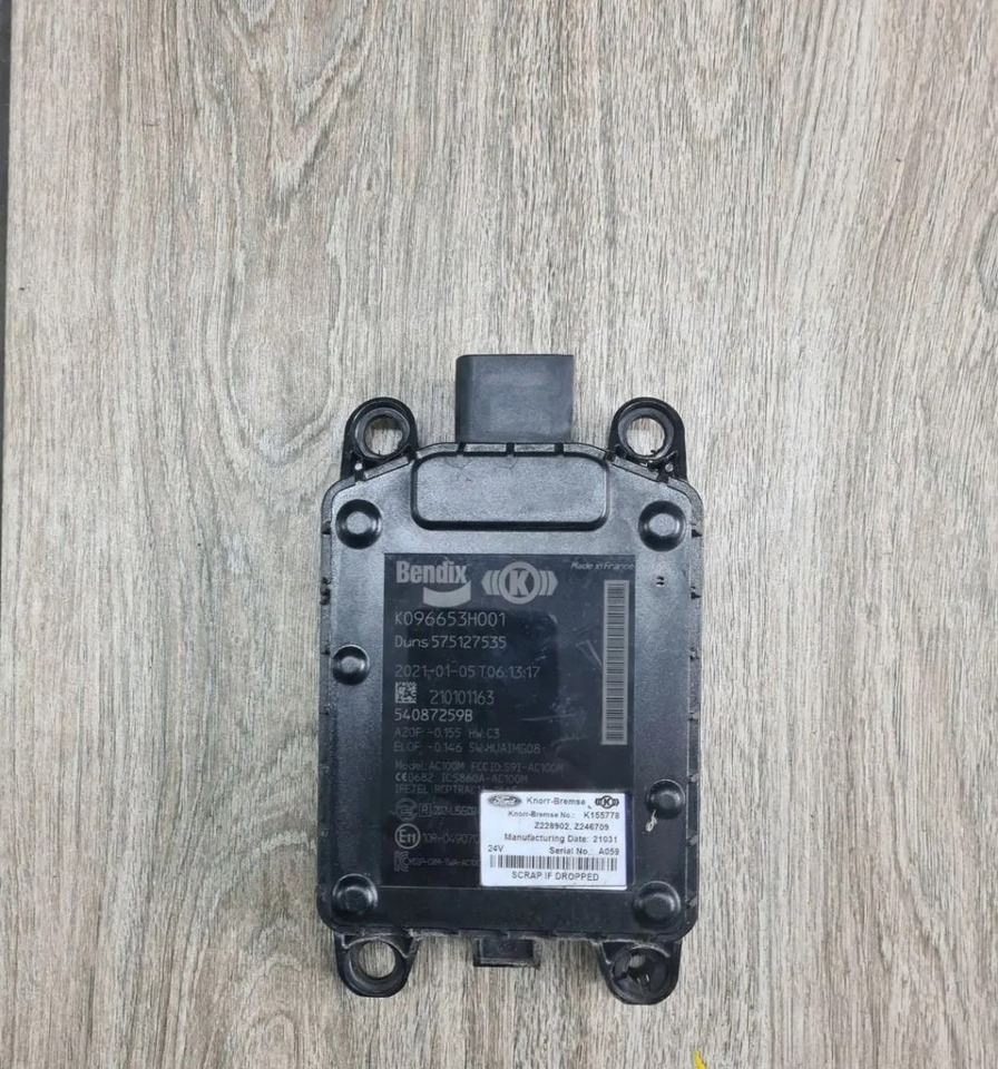KNORR-BREMSE K096653H001 575127535 210101163 54087259C K155778 Z228902 Z246709 - Bộ cảm biến: hình 1 KNORR-BREMSE K096653H001 575127535 210101163 54087259C K155778 Z228902 Z246709 - Bộ cảm biến: hình 1