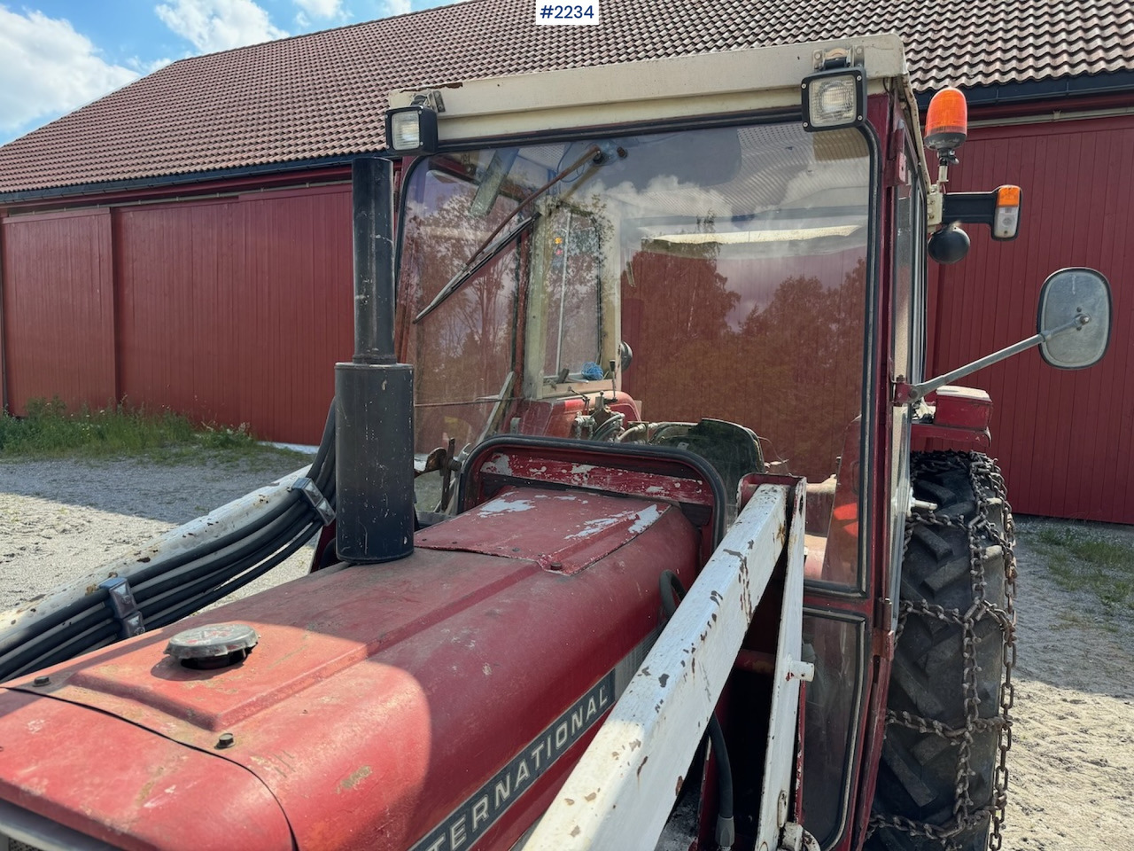 Máy cày 1973 International Harvester 454 w/front loader.: hình 9