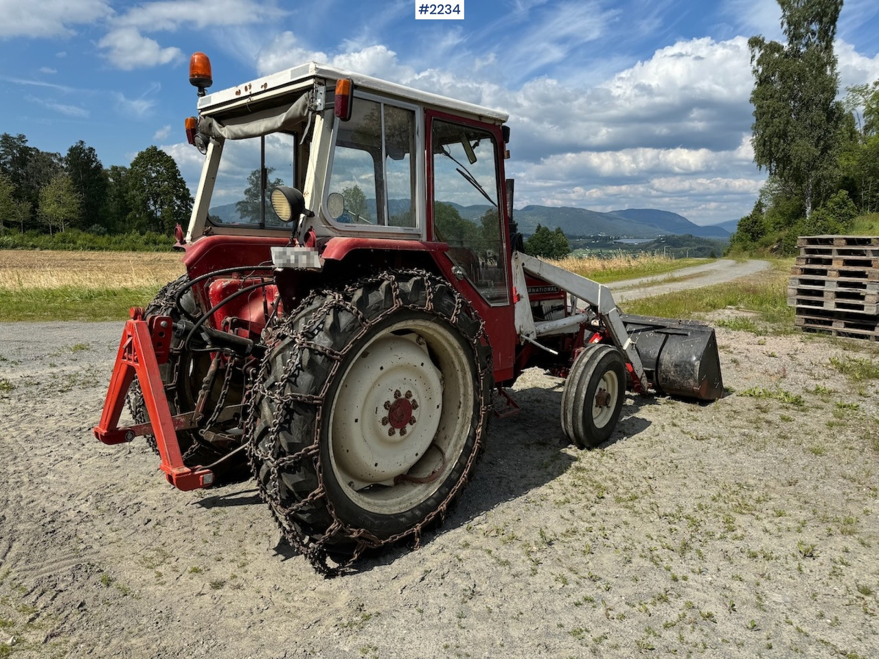 Máy cày 1973 International Harvester 454 w/front loader.: hình 5