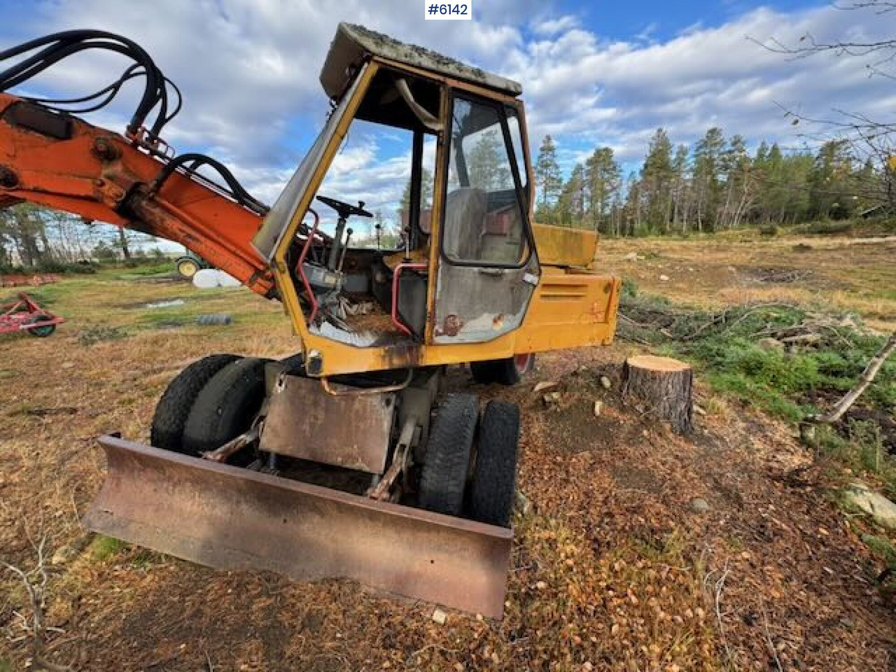 1975 Atlas wheeled excavator. Repair project - Máy xúc lật bánh lốp: hình 3 1975 Atlas wheeled excavator. Repair project - Máy xúc lật bánh lốp: hình 3