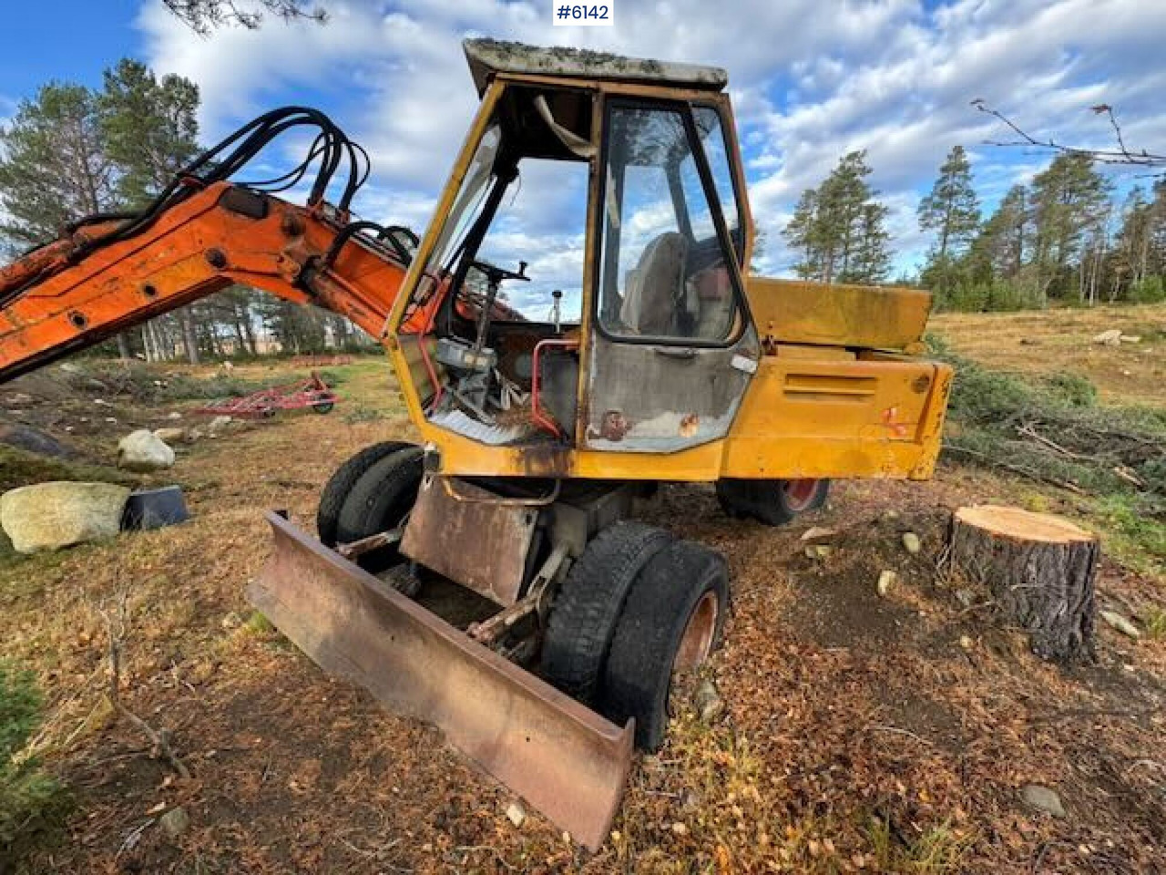 1975 Atlas wheeled excavator. Repair project - Máy xúc lật bánh lốp: hình 4 1975 Atlas wheeled excavator. Repair project - Máy xúc lật bánh lốp: hình 4