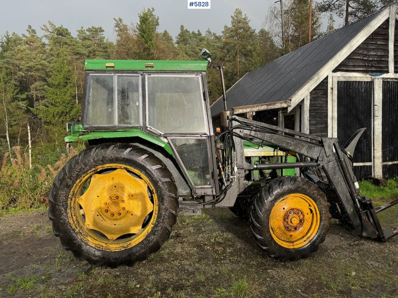 Máy cày 1978 John Deere 1630 w/ front loader.: hình 7 Máy cày 1978 John Deere 1630 w/ front loader.: hình 7