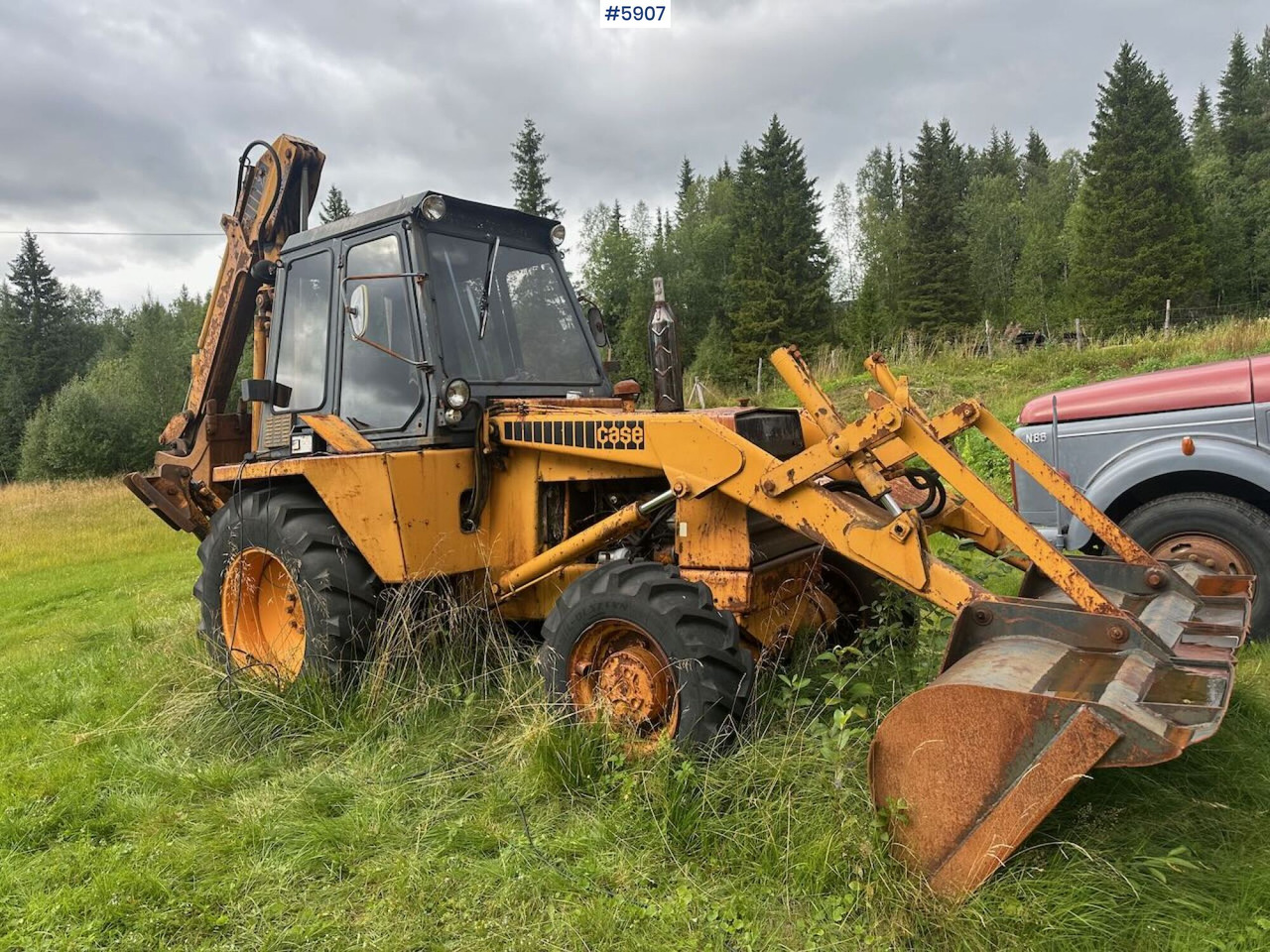 1979 CASE 580 backhoe. REP.OBJECT. WATCH VIDEO. - Máy cày: hình 1 1979 CASE 580 backhoe. REP.OBJECT. WATCH VIDEO. - Máy cày: hình 1