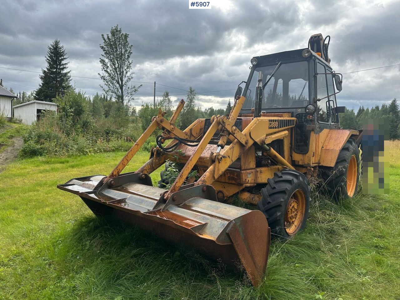 1979 CASE 580 backhoe. REP.OBJECT. WATCH VIDEO. - Máy cày: hình 5 1979 CASE 580 backhoe. REP.OBJECT. WATCH VIDEO. - Máy cày: hình 5