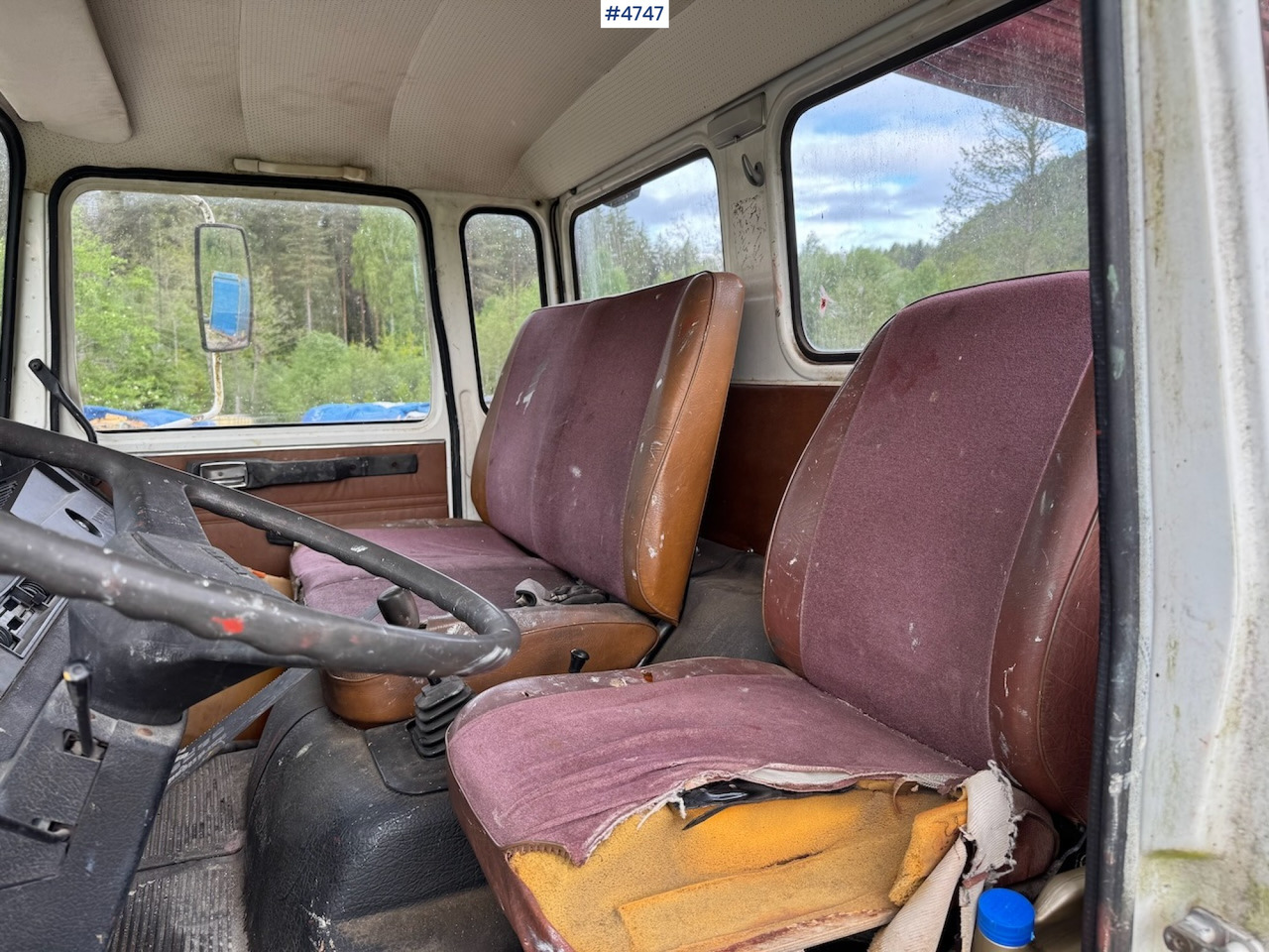 Nền bục trên không gắn trên xe tải 1979 Volvo F 613 w/lift: hình 13