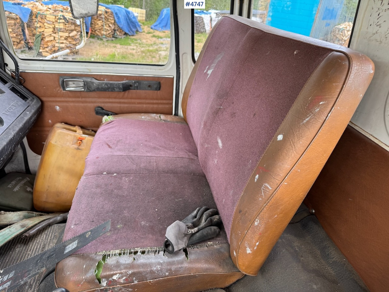 Nền bục trên không gắn trên xe tải 1979 Volvo F 613 w/lift: hình 19