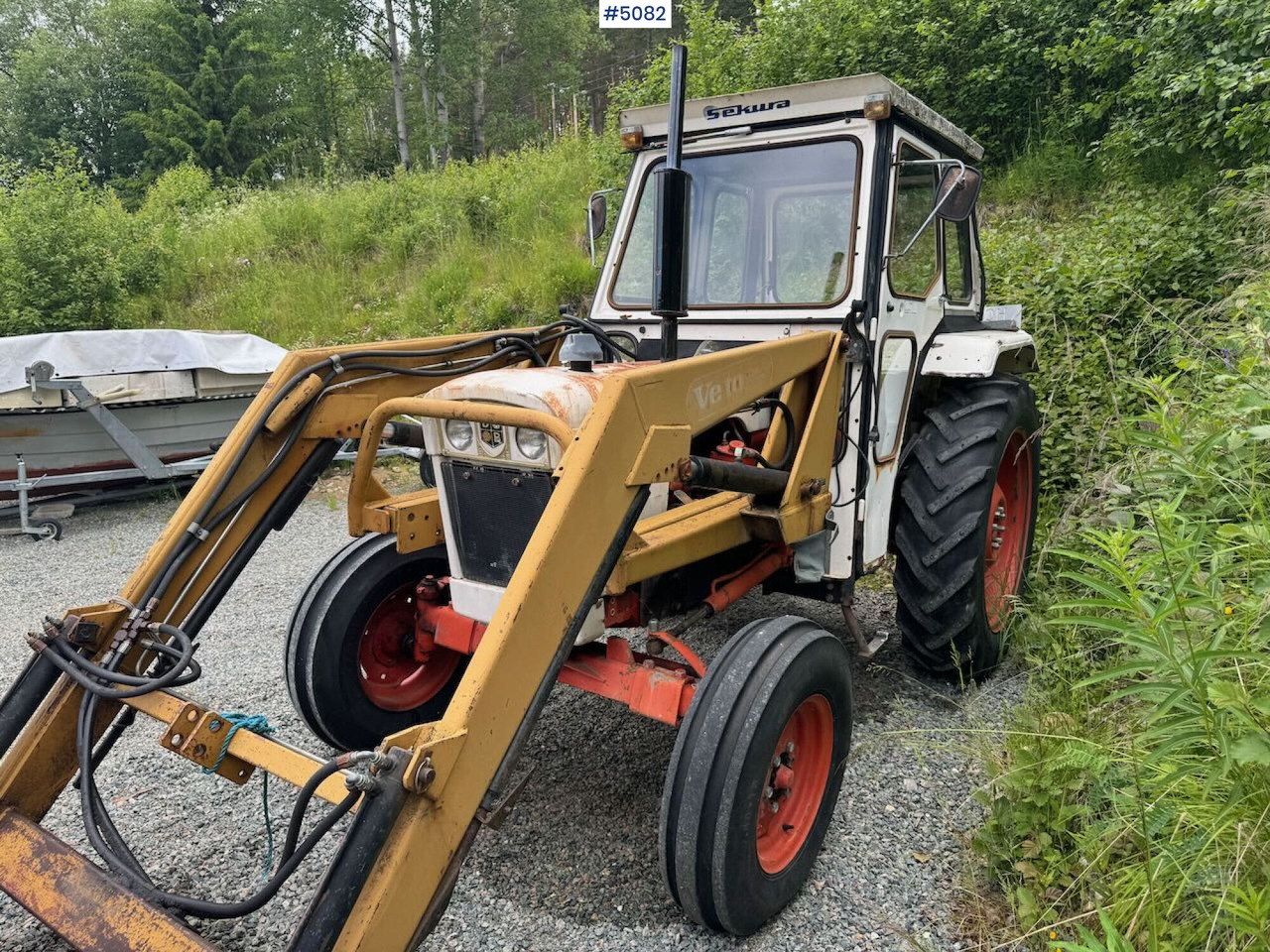 1980 David Brown 885 w/ front loader and bucket - Máy cày: hình 2 1980 David Brown 885 w/ front loader and bucket - Máy cày: hình 2