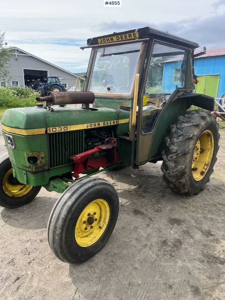 1980 John Deere 1030 tractor w/ twin deck and duun cabin. See hours. - Máy cày: hình 1 1980 John Deere 1030 tractor w/ twin deck and duun cabin. See hours. - Máy cày: hình 1
