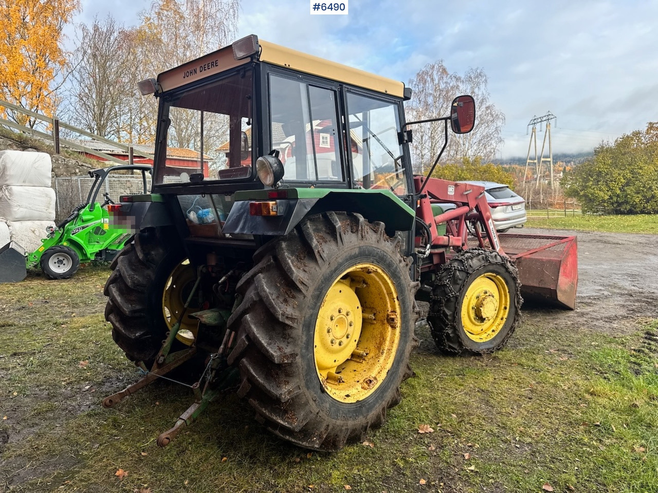 1980 John Deere 1140 w/ Front loader and bucket. - Máy cày: hình 5 1980 John Deere 1140 w/ Front loader and bucket. - Máy cày: hình 5