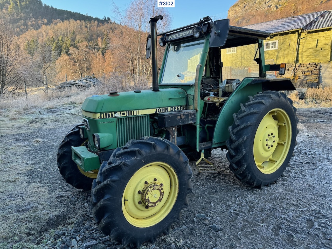 1981 John Deere 1140 Synchron with front loader - Máy cày: hình 3 1981 John Deere 1140 Synchron with front loader - Máy cày: hình 3
