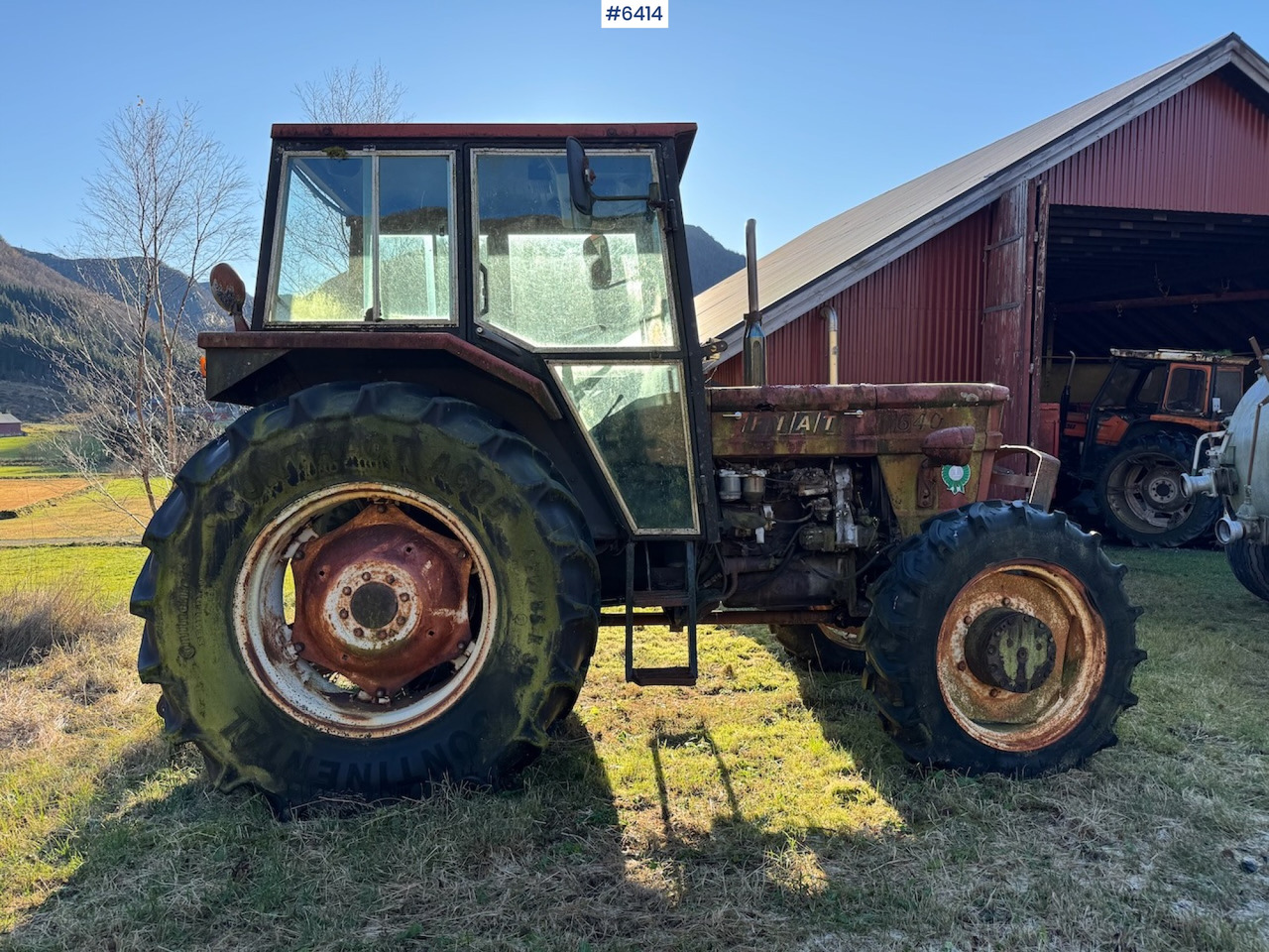 1982 Fiat 640 DT - Máy cày: hình 2 1982 Fiat 640 DT - Máy cày: hình 2