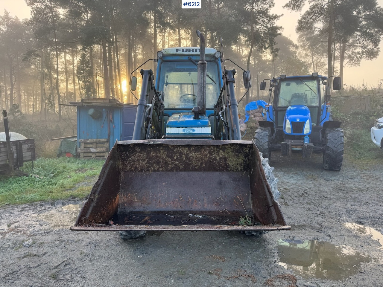 1982 Ford 5610 w/ front loader. - Máy cày: hình 5 1982 Ford 5610 w/ front loader. - Máy cày: hình 5