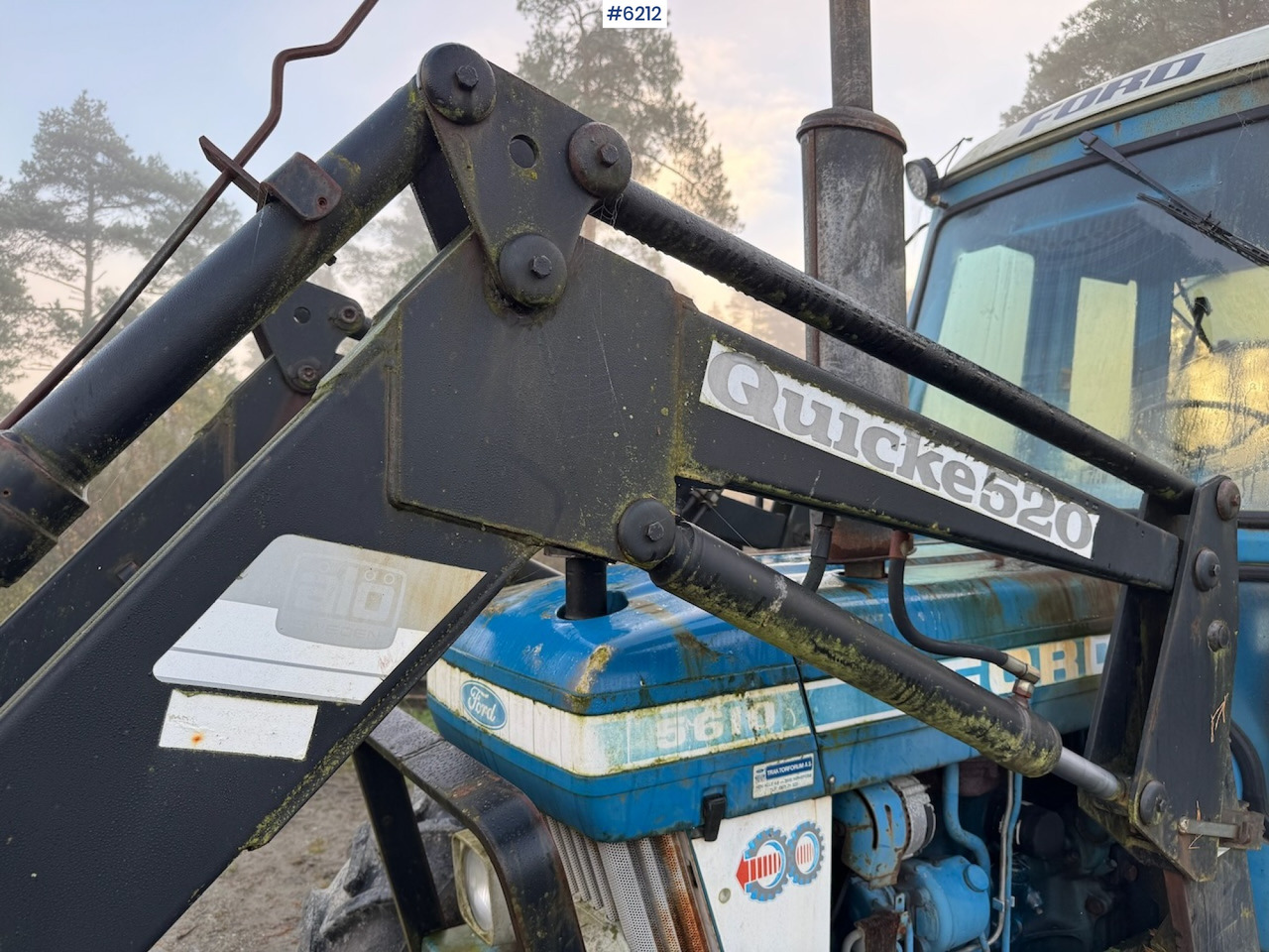 1982 Ford 5610 w/ front loader. - Máy cày: hình 3 1982 Ford 5610 w/ front loader. - Máy cày: hình 3