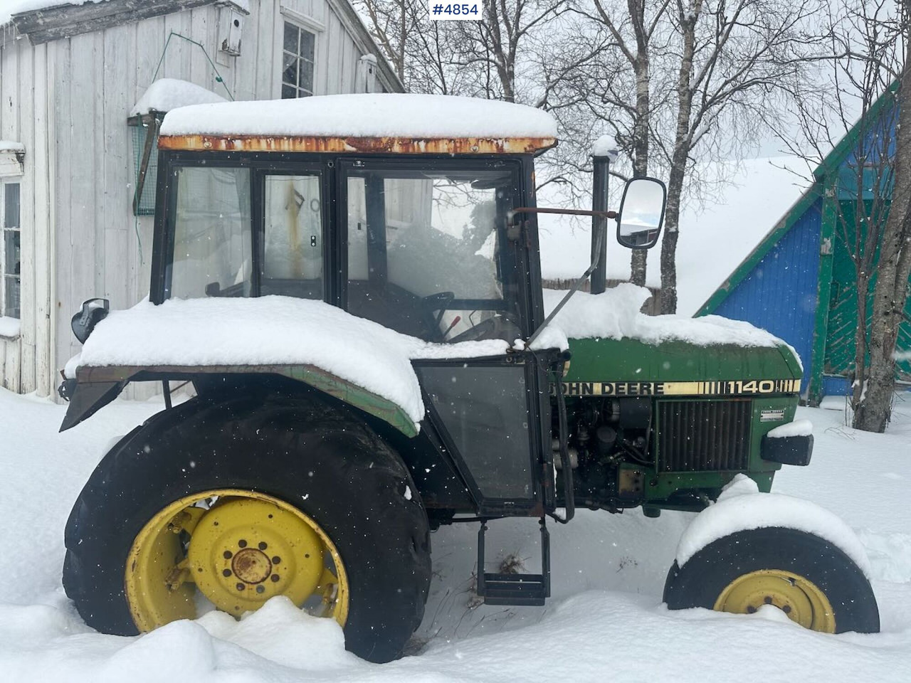 1982 John Deere 1140 tractor - Máy cày: hình 5 1982 John Deere 1140 tractor - Máy cày: hình 5