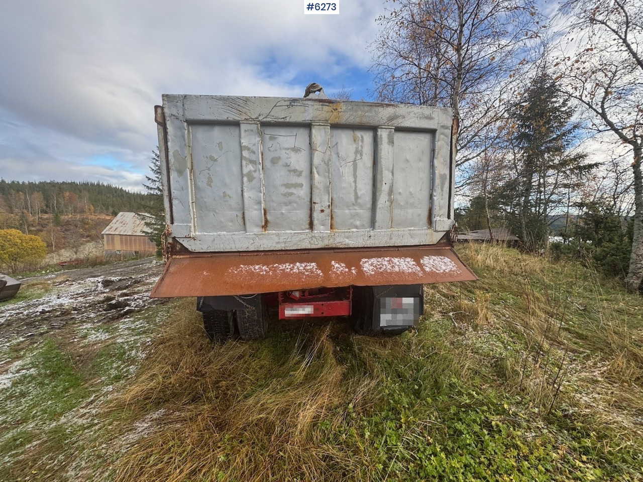 1982 Scania 112H tipper truck - Xe ben: hình 4 1982 Scania 112H tipper truck - Xe ben: hình 4