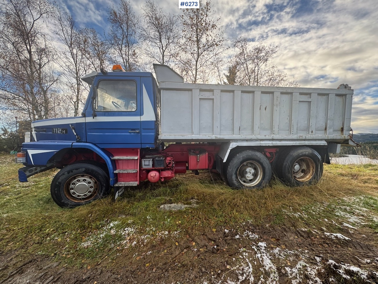 1982 Scania 112H tipper truck - Xe ben: hình 2 1982 Scania 112H tipper truck - Xe ben: hình 2