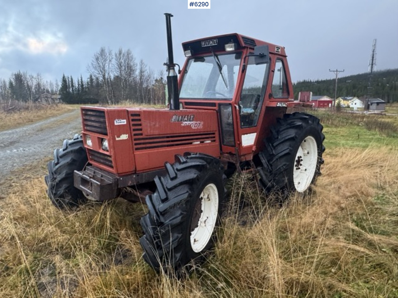1983 Fiat 980DT 4x4. Repair Object - Máy cày: hình 1 1983 Fiat 980DT 4x4. Repair Object - Máy cày: hình 1