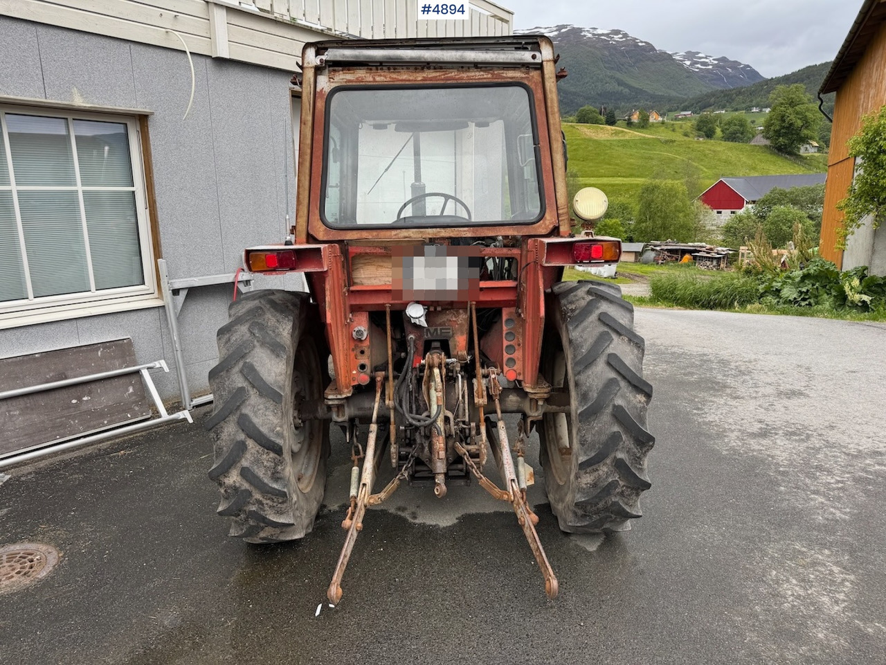 1983 Massey Ferguson 550 - Máy cày: hình 4 1983 Massey Ferguson 550 - Máy cày: hình 4